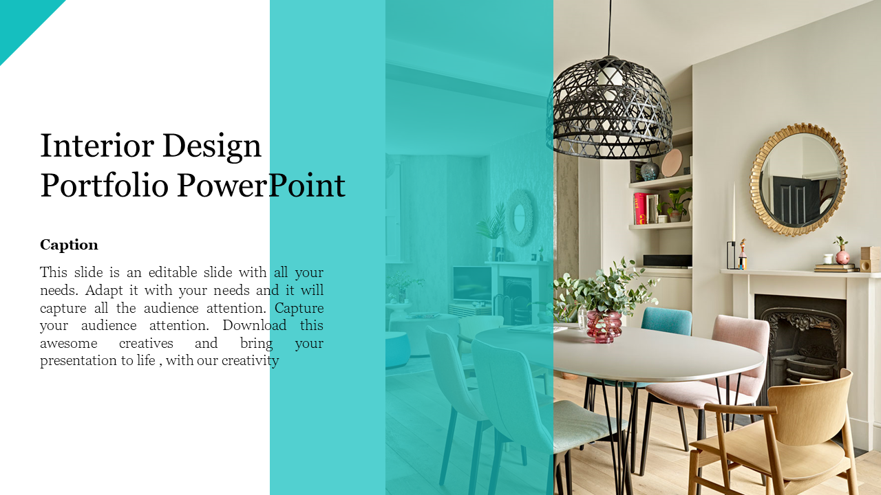Interior Design Portfolio PowerPoint